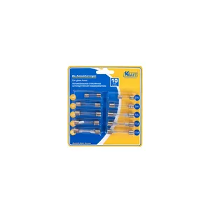 Предохранители стеклянные (10 шт). KT 870025 "KRAFT"