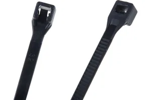 Хомут нейлоновый (стяжка), черный (4,8*250мм), (упак. 50 шт). KT 880620 "KRAFT"