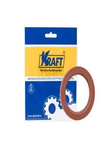 Сальник коленвала ВАЗ 2101, задний. KT 885200 "KRAFT" — ракурс 1