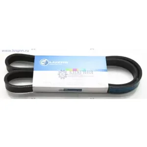 Ремень приводной ГАЗ, УАЗ, (дв. ЗМЗ 406, без ГУР) поликлиновый (6PK1210). LB0306 "LUZAR", артикул LB 0306