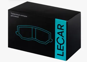 Колодка тормозная MITSUBISHI Outlander II, III 06-, Lancer IX, X 03-, Pajero Sport 96 (к-т 4шт) передняя, артикул LECAR-0004122-01