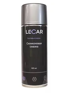 Смазка силиконовая LECAR (аэрозоль) 520 мл, артикул LECAR-0000102-10