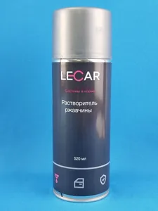 Преобразователь ржавчины LECAR аэрозоль 520 мл, артикул LECAR-0000102-11