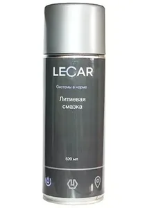 Смазка проникающая LECAR литиевая 520мл, артикул LECAR-0000103-10