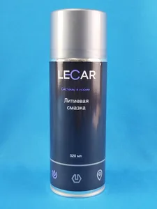 Смазка графитная LECAR 520 мл (аэрозоль), артикул LECAR-0000108-10