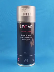 Очиститель электрических контактов LECAR 520 мл (аэрозоль), артикул LECAR-0000206-11