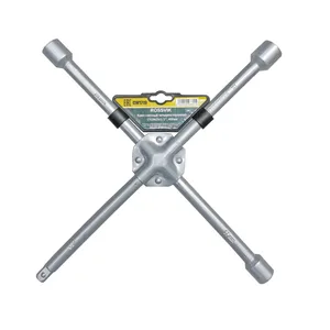Ключ баллонный крестовой 17х19х21х1/2 L=380мм, артикул LECAR000020614