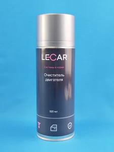 Очиститель двигателя LECAR 520 мл. (аэрозоль) пенный, артикул LECAR-0000306-11