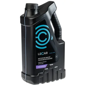 Масло моторное LECAR Maximum 5W-40, SN синтетика 4 л, артикул LECAR000041910