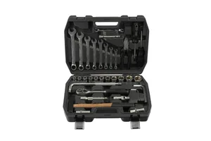 Набор инструмента 94 предмета, 1/2", 1/4" (хром-ванадий), артикул LECAR000042814
