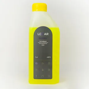 Охлаждающая жидкость Антифриз LECAR G-12 желтый 1 кг, артикул LECAR-0000512-10