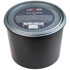 Мастика каучукобитумная LECAR БИКОР 2 кг (ведро ), артикул LECAR-0000701-11