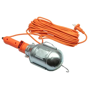 Лампа переноска гаражная 220V провод 15м, артикул LECAR-0000937-06