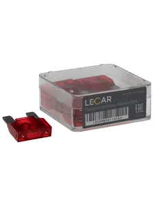Предохранители LECAR Макси 50А, 10 шт., пластиковый бокс, артикул LECAR-0001105-03