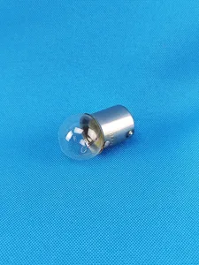 Лампа одноконтактная (габарит, поворот, стоп-сигнал) 12Vх10W (цоколь BA15s) R10W, артикул LECAR-0001413-01