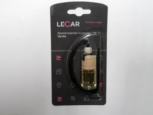 Ароматизатор подвесной флакон с деревянной крышкой LECAR Vanilla 5 мл., артикул LECAR-0001424-12