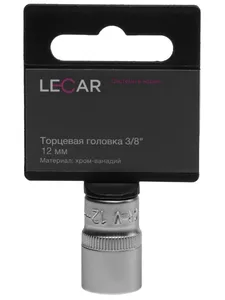 Головка 6-гранная х 13 мм 1/2" (хром-ванадий), артикул LECAR-0003012-14