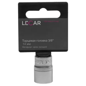 Головка 6-гранная х 25 мм 1/2" (хром-ванадий), артикул LECAR-0004212-14