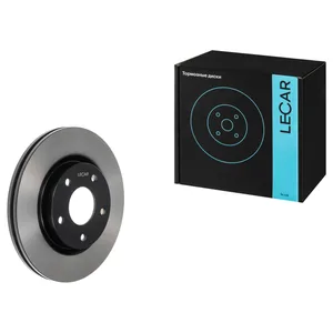 Диск тормозной Mazda 3 (BK, BL) 03-14, передний, не вентилируемый, 300*48,5*25мм, 5 отверст, артикул LECAR-0004565-02