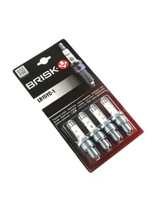 Свеча LOR15YS-N (1303) ЗАЗ/М-412/ИЖ-2126/21251 (к-т 4 шт) "Brisk" SILVER