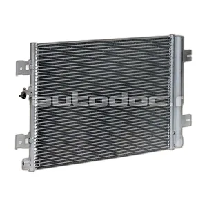 Радиатор кондиционера LADA Largus, с ресивером, алюминиевый, 1-о рядный (8200741257, 92100 7794R, 8200029471, 921004AAOQC, 921004AAOQA, 8921007795R), артикул LRAC 0961