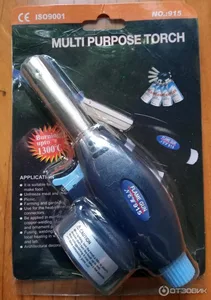 Газовая горелка с пьезоподжигом Multi Purpose Torch 915, артикул №915