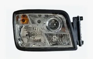 Фара КАМАЗ, МАЗ, УРАЛ, КРАЗ, ГАЗ 3102 Волга, УАЗ 3160 Патриот, тр. К 700, 701 Кировец, ближний, дальний свет линза, с ДХО, указатель поворотов LED-светодиодный, блок фара, 12/24В. (36.3775, SF06/SF09-KMZ/PF-01LED/36-3775), артикул PF-01LED SUFORCE