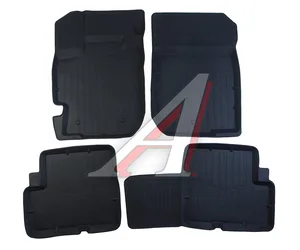 Коврики пола Nissan Almera (2012-) Premium (к-т 4 шт), артикул PR.NS.ALM.12G.02X35