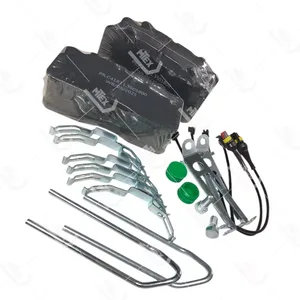 Колодка ГАЗон NEXT, ПАЗ Вектор NEXT перед./задн. тормоза (под диски R17,5) (4 шт.) с монтажным компл, артикул PRO.C41R11.3501800