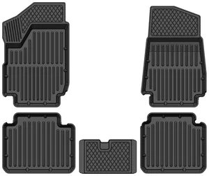 Коврики пола Renault Sandero (2014-) Premium (к-т 4 шт), артикул PR.RN.SAND.R.14G.02X60