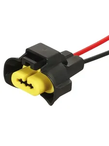Разъем под лампы H8, H11, H27/2, пластиковый. RK04125 "РемКом"