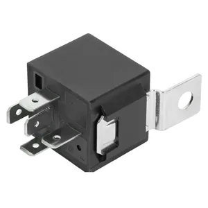 Реле автомобильное 4 контакта 12V 30A, (с кронштейном, без резистора). SCR 0104 "STARTVOLT"