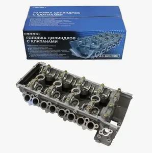 Головка блока цилиндров ГАЗель, Соболь, УАЗ дв.ЗМЗ 40524, 40905, 40906, 409051PRO, 409052PRO, Евро 4, 5, в сб. с клапанами, АИ-92 (40624.3906562-20, 409051.3906562), артикул TKG-1003007-74