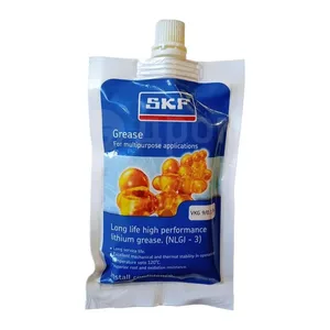 Смазка для подшипников SKF Grease NLGI-3 водостойкая 30000 км светло-коричневая 5кг, артикул VKG 9/5 INS