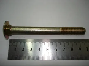 Болт М10х1,25х95мм., платформы, с квадратным подголовником КАМАЗ, уп.10шт. (06619) БелЗАН ООО, г.Белебей — ракурс 2