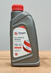 Масло 10W-40 полусинтетическое 1л (API SN/CF). 10W40T061 "TAMASHI" — ракурс 2